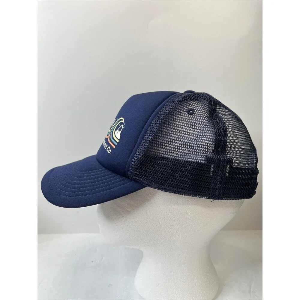 Quiksilver Youth Standards Trucker Hat Cap, Navy Blazer, 55cm Adjustable